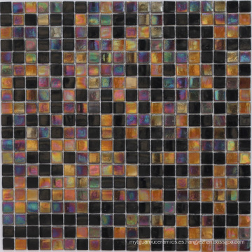 Mosaico de vidrio iridiscente para el suelo de azulejos (HC-16)